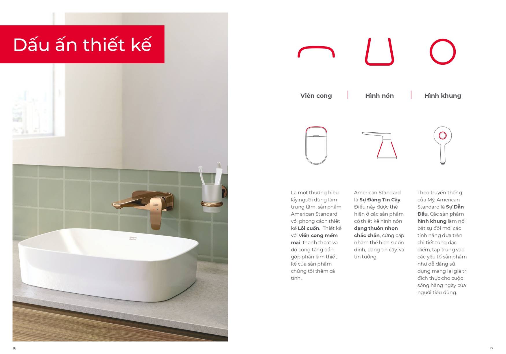 Thiết bị vệ sinh AMERICAN STANDARD Catalogue và Bảng giá mới nhất 2025 /Page 8